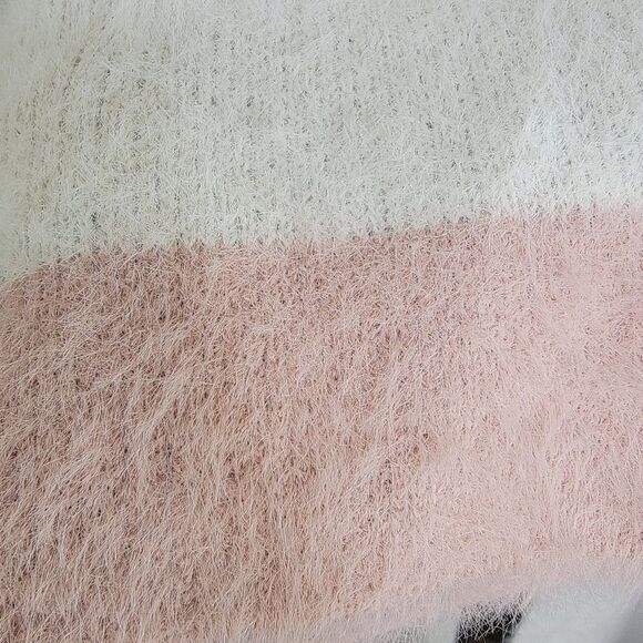 Do Everything in Love Nwot long fuzzy open front cardigan one size Osfm - Picture 6 of 8